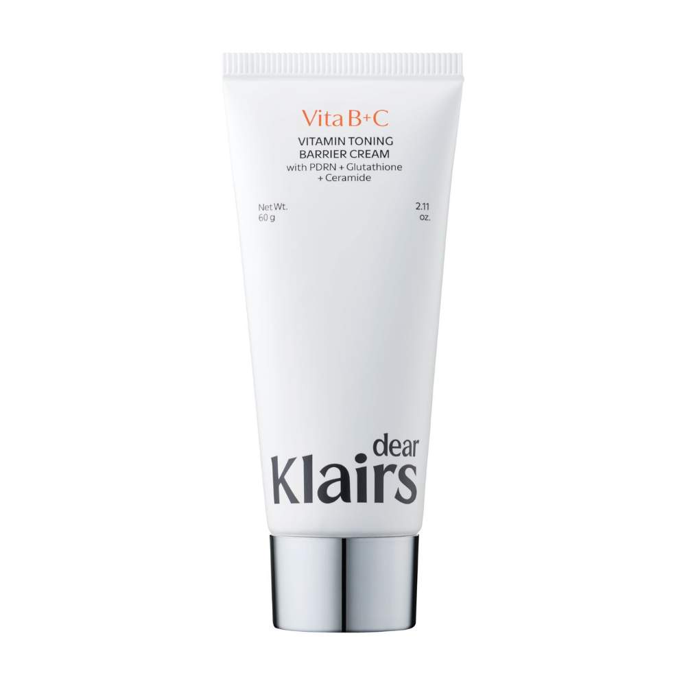 Вітамінний тонізуючий бар’єрний крем Dear, Klairs Vitamin Toning Barrier Cream 60 мл