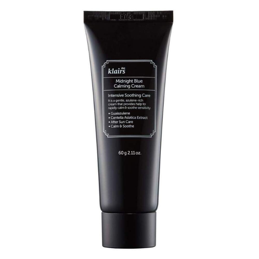 Заспокійливий крем для обличчя Dear, Klairs Midnight Blue Calming Cream 60 ml