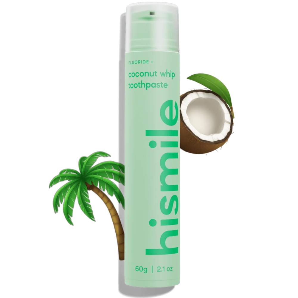 Зубна паста зі смаком кокосових вершків hismile Coconut Whip Toothpaste 60g