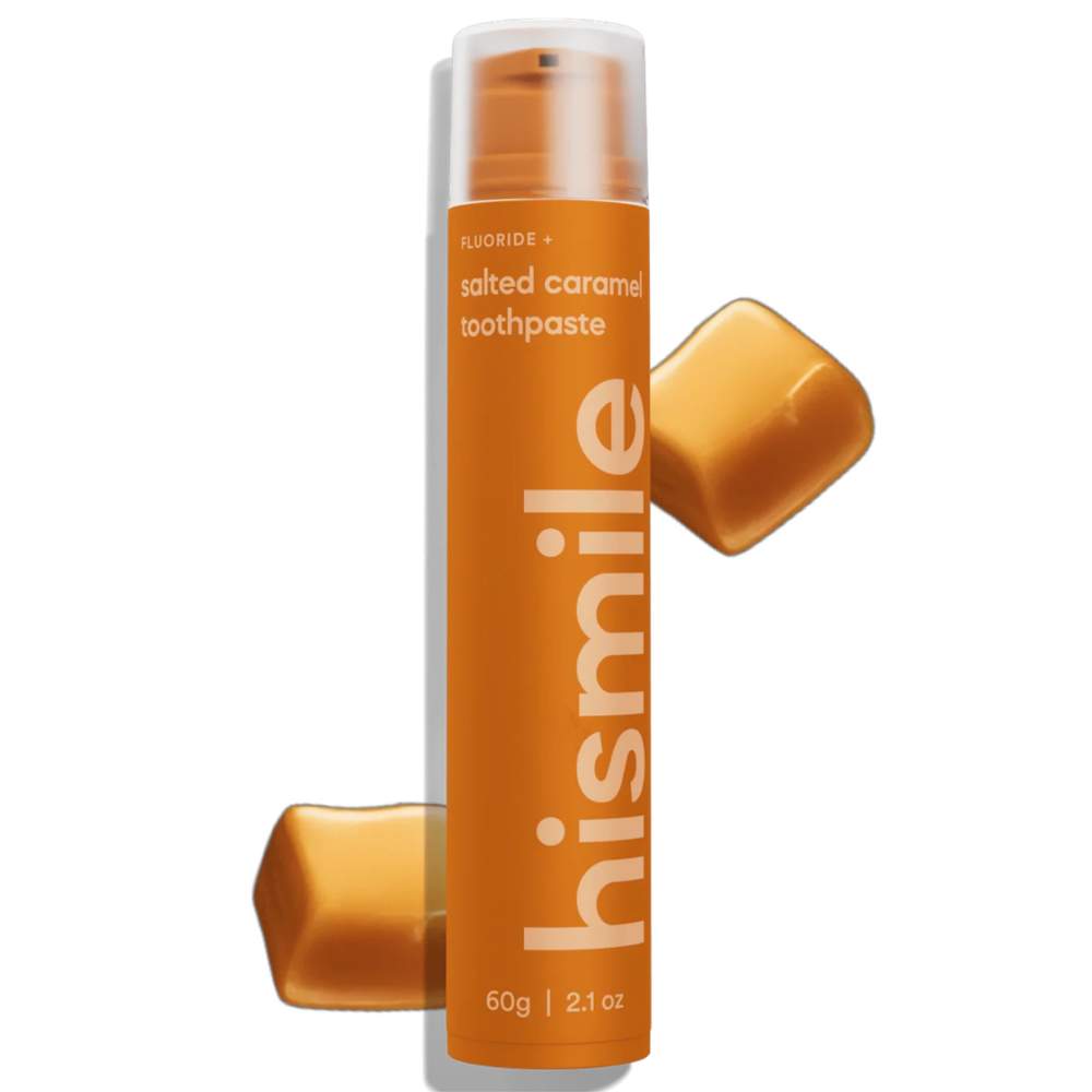 Зубна паста зі смаком солоної карамелі hismile Salted Caramel Toothpaste 60g