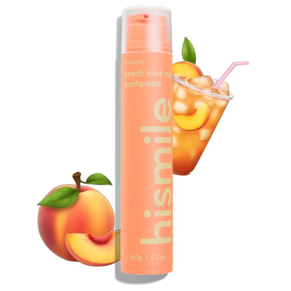 Зубна паста зі смаком холодного персикового чаю hismile Peach Iced Tea Toothpaste 60g