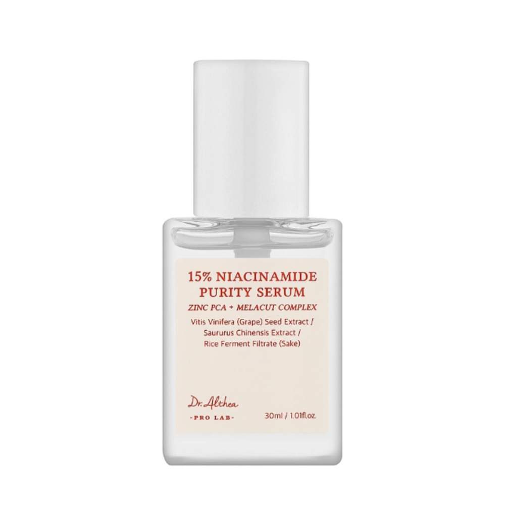 Сироватка з ніацинамідом для обличчя Dr.Althea 15% Niacinamide Purity Serum 30 ml