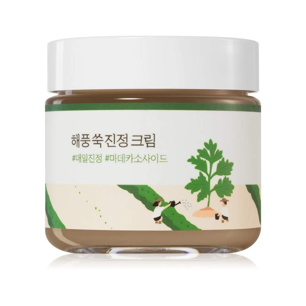 Заспокійливий крем з морським полином ROUND LAB Mugwort Calming Cream 80 ml