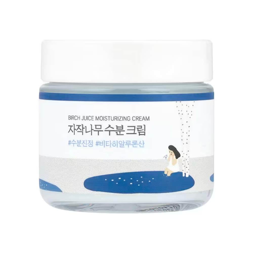 Зволожуючий крем з березовим соком для всіх типів шкіри ROUND LAB Birch Juice Moisturizing Cream 80 ml