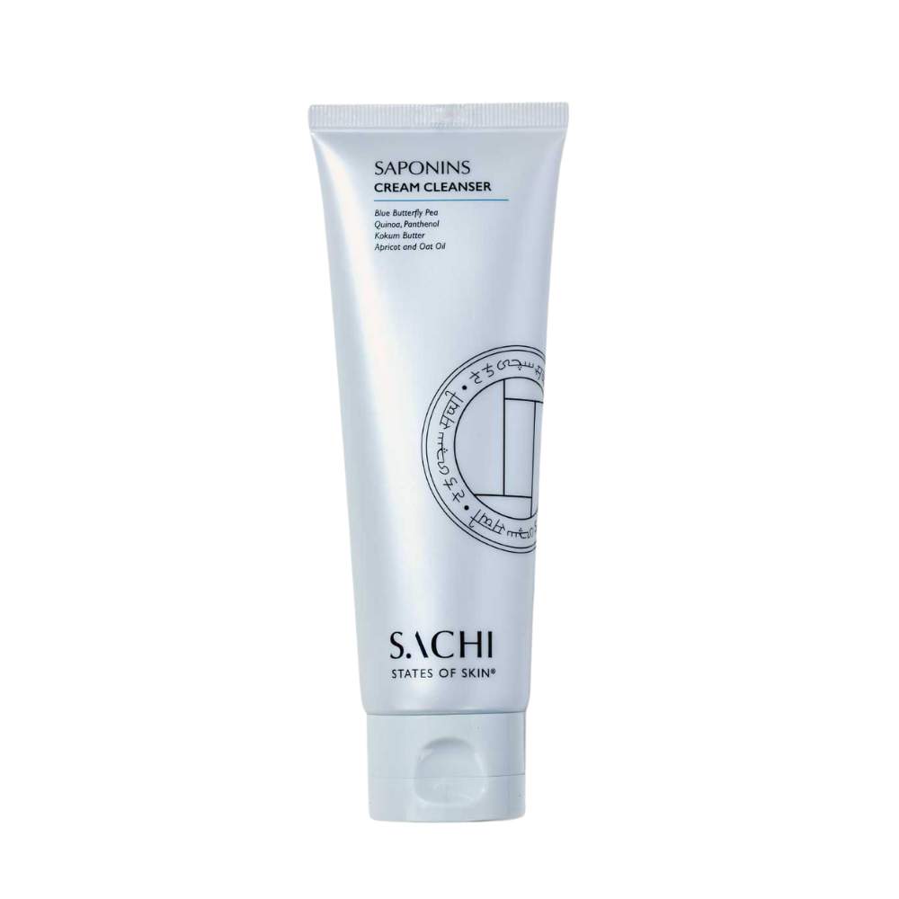 Кремовий засіб для очищення шкіри обличчя SACHI Skin Saponins Cream Cleanser 120 мл