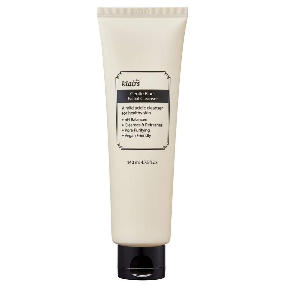 Пінка для вмивання обличчя Dear, Klairs Gentle Black Facial Cleanser 140 ml