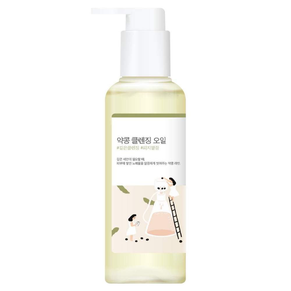 Гідрофільна олія з екстрактом чорних соєвих бобів ROUND LAB Soybean Cleansnig Oil 200 ml