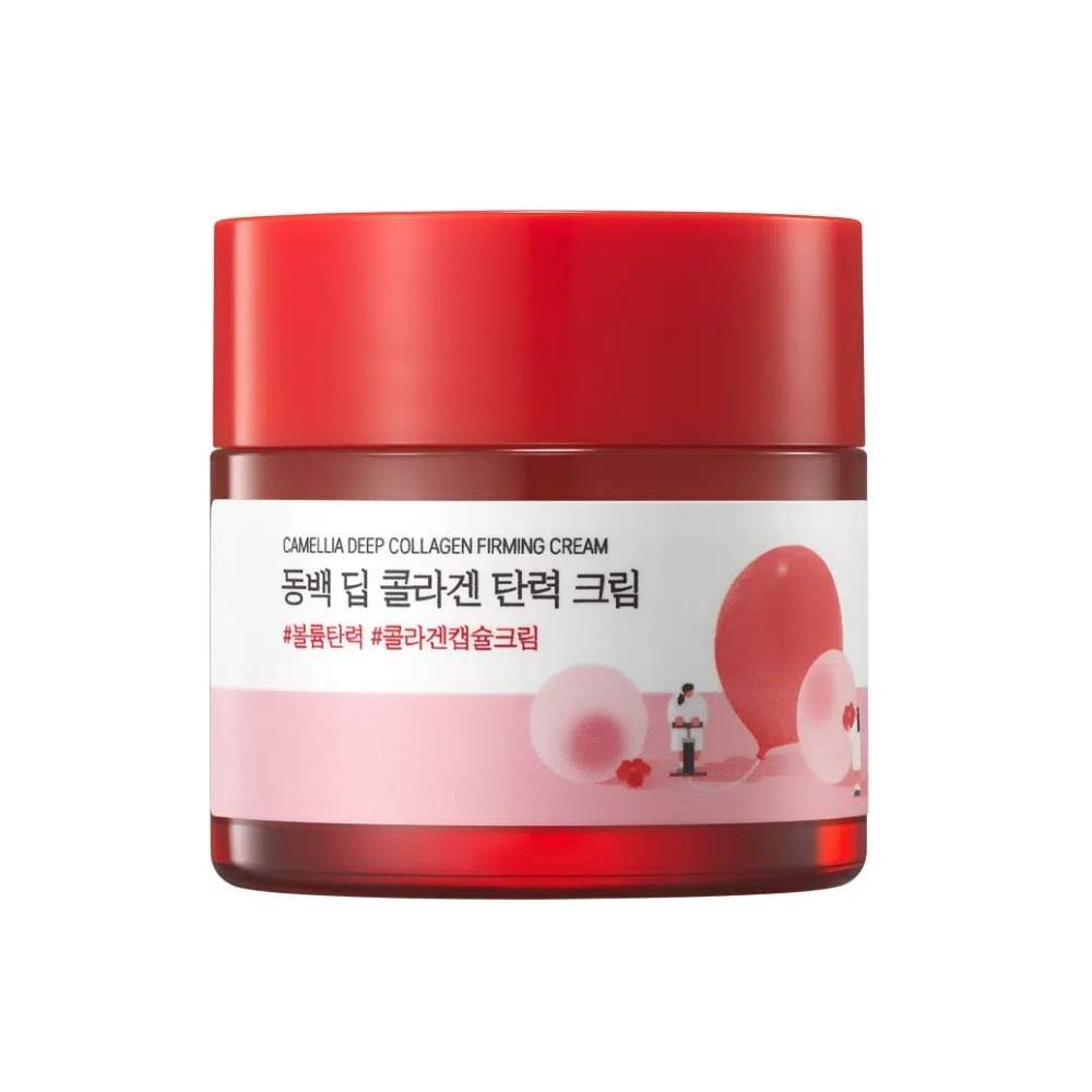 Крем з колагеном ROUND LAB Camellia Deep Collagen Firming Cream 50 ml